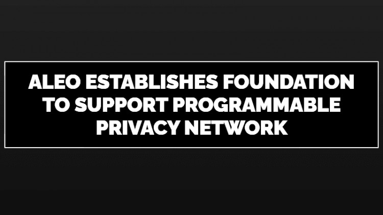 Aleo基金会：促进隐私网络发展
