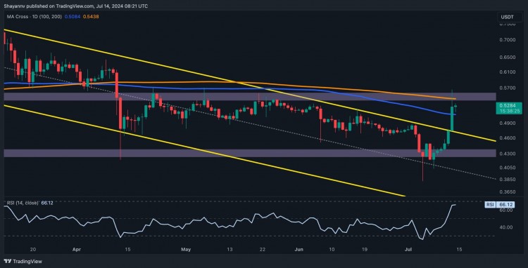 瑞波币价格分析XRP每周暴涨20以下是下一个目标